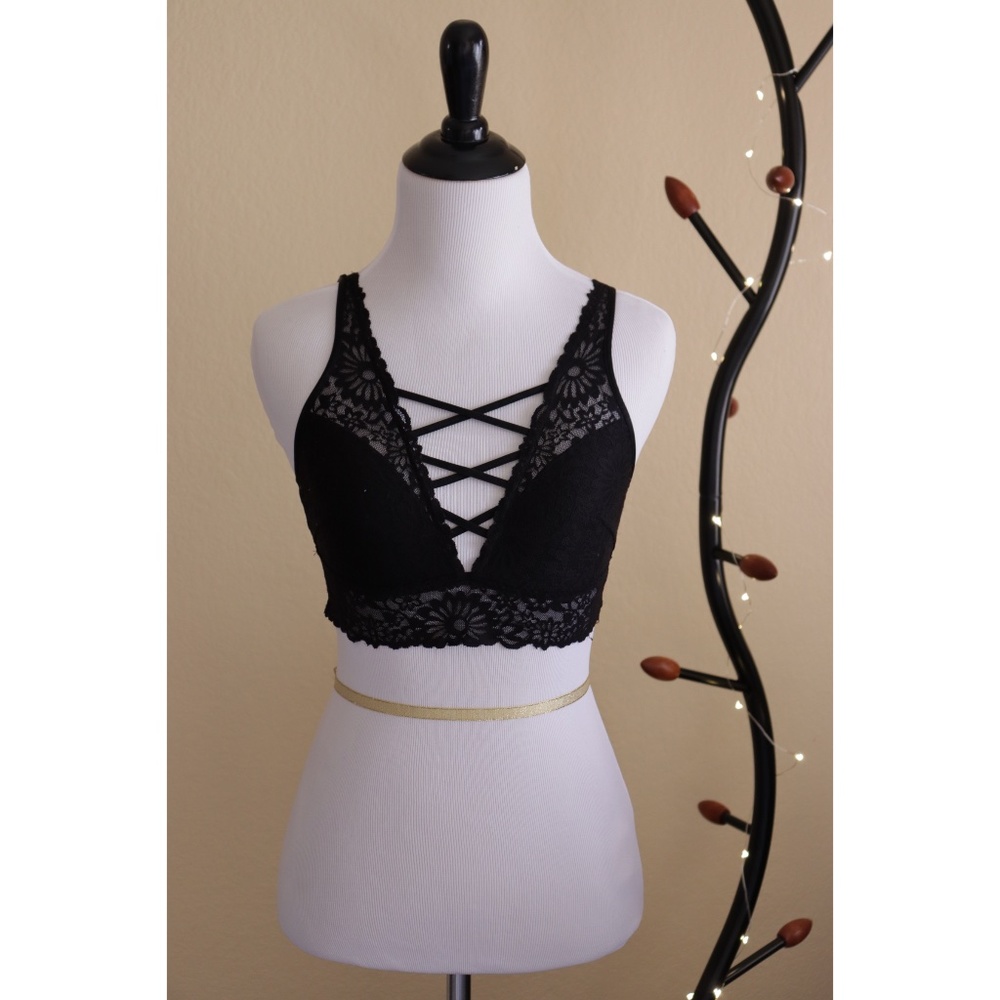 Black Lacey Bralette
